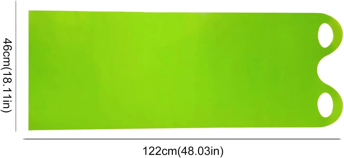 48 Inch Sleds for Snow,2025 New Upgrade Thickened Lightweight Plastic Snow Sleds with Handles,Durable Flexible Roll Up Snowboards Winter Downhill Sprinter Sleds for Grass Beach Sand Outdoor Snow