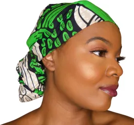 African Ankara Print Pattern Headwrap Scarf Shawl Turban Headress