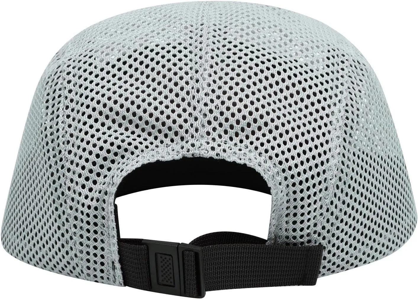 CLAPE Mesh Flat Brim Ball Cap Trucker 5-Panel Hat Quick Dry Baseball Cap Sports Running Hat Snapback Workout Dad Hats