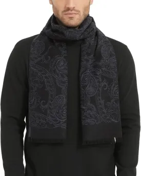 CUDDLE DREAMS Men's Silk Scarves for Winter, 100% Mulberry Silk Brushed, Luxuriously Soft & Warm, Decent Box Packed