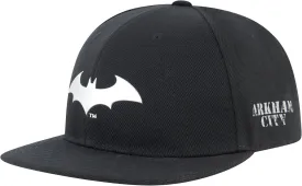 DC Comics Batman Dad Hat, Adult Baseball Cap with Flat Brim, Black, One Size