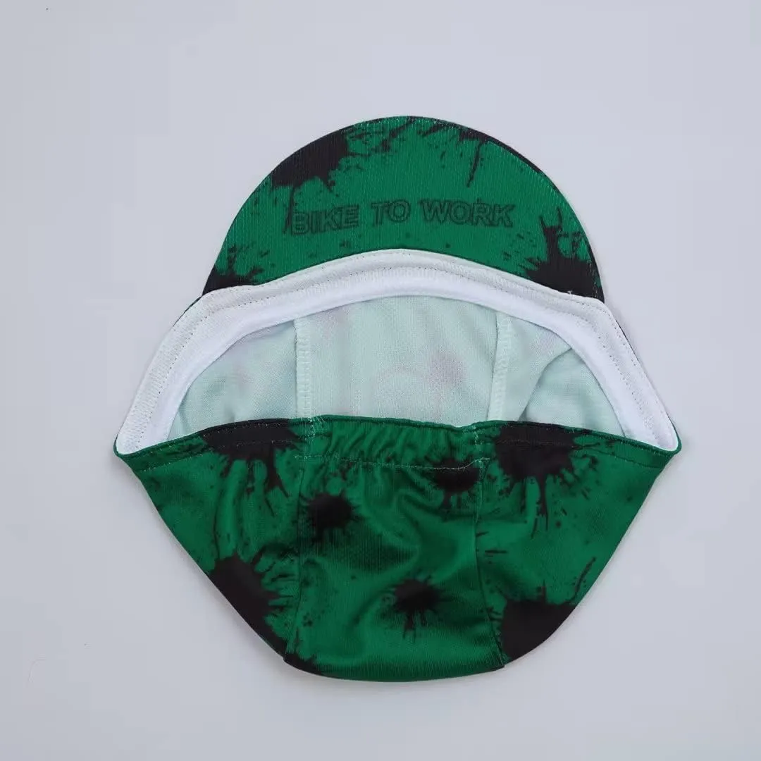 Funny Cycling Cap - Polyester Skull Cycling Hat-Under Helmet -Cartoon Cycling Helmet Liner Breathable&Sweat Uptake