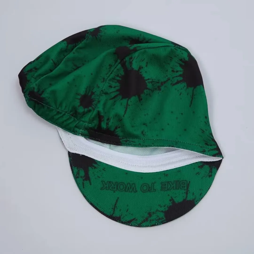 Funny Cycling Cap - Polyester Skull Cycling Hat-Under Helmet -Cartoon Cycling Helmet Liner Breathable&Sweat Uptake