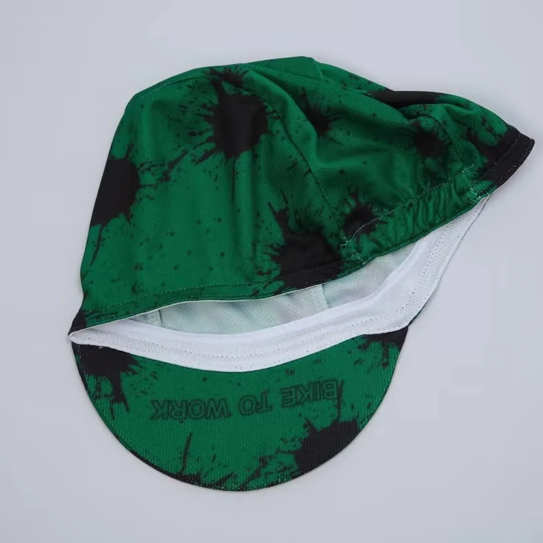 Funny Cycling Cap - Polyester Skull Cycling Hat-Under Helmet -Cartoon Cycling Helmet Liner Breathable&Sweat Uptake