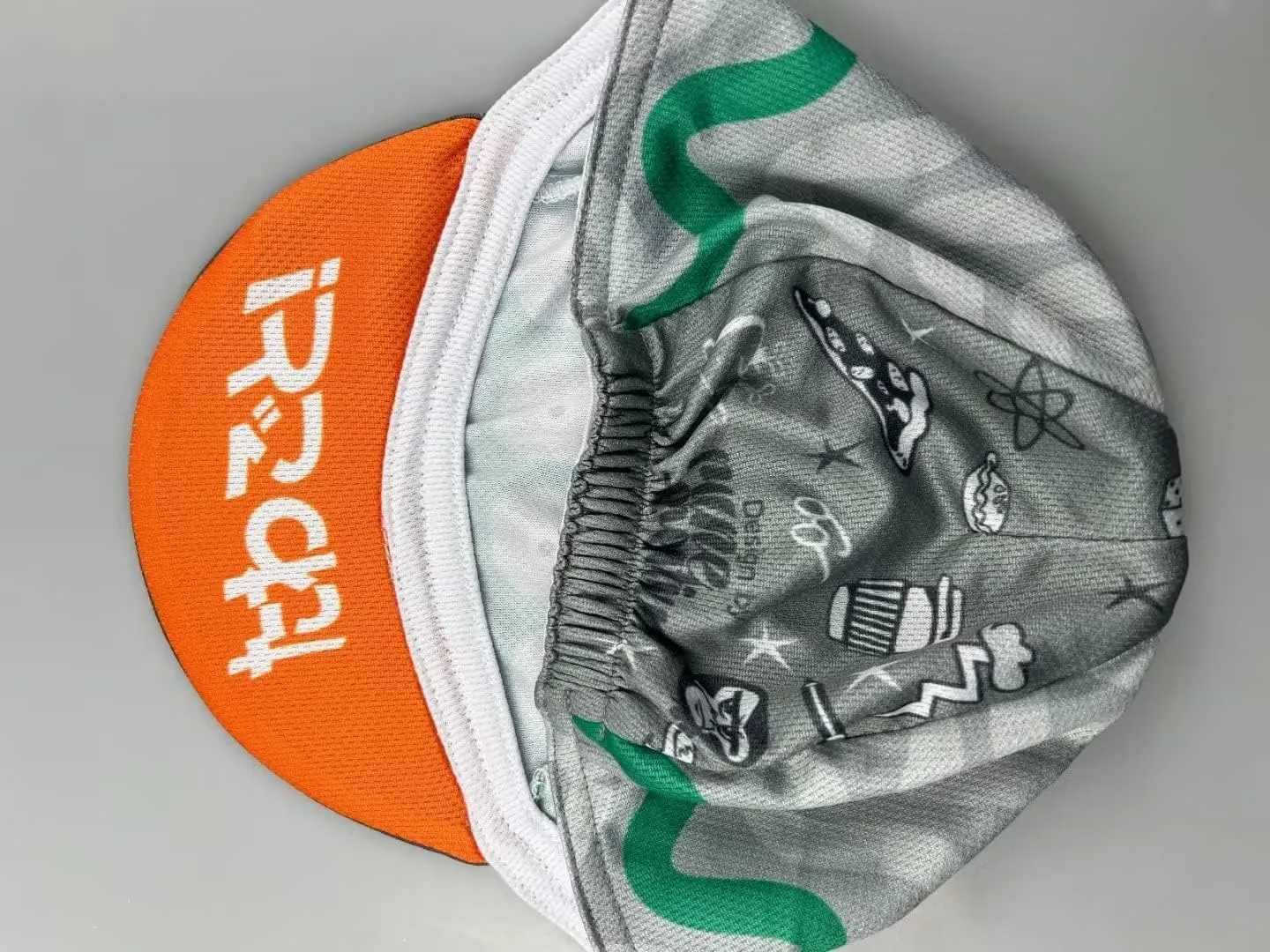 Funny Cycling Cap - Polyester Skull Cycling Hat-Under Helmet -Cartoon Cycling Helmet Liner Breathable&Sweat Uptake