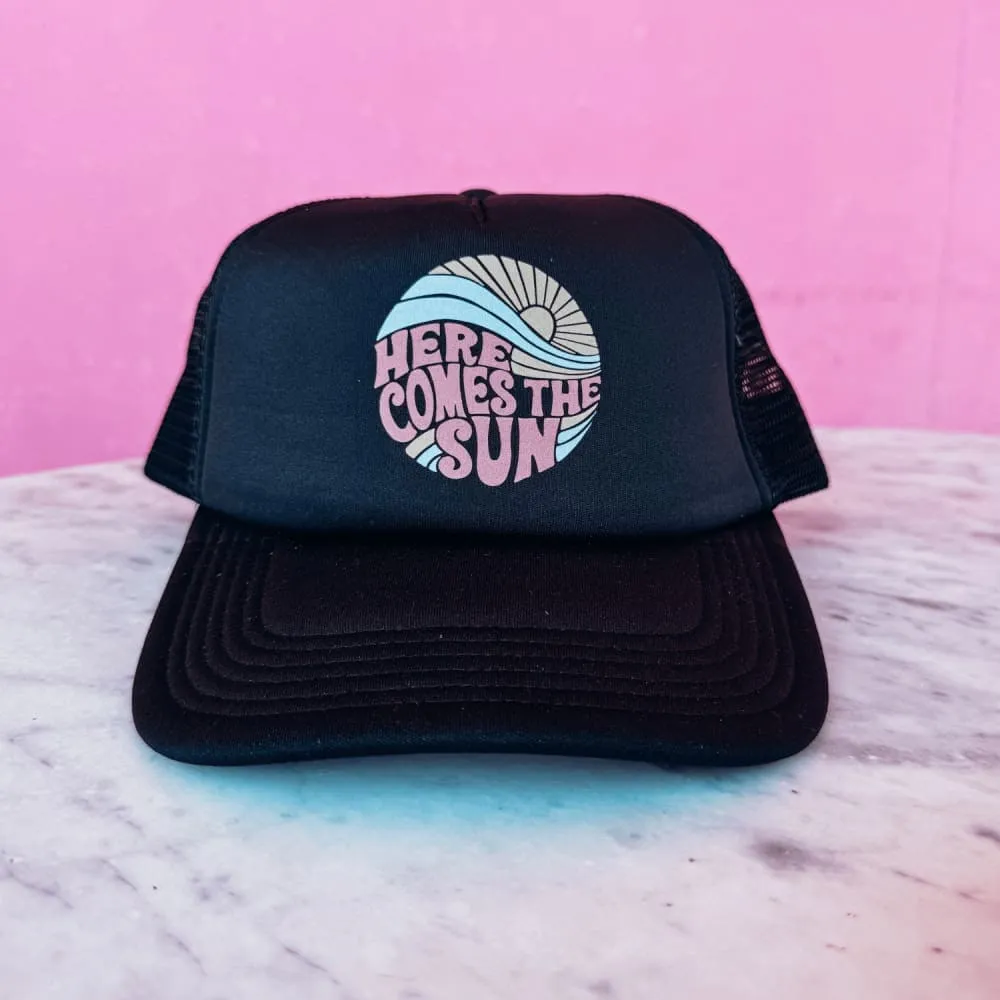 Here Comes The Sun Trucker Hat