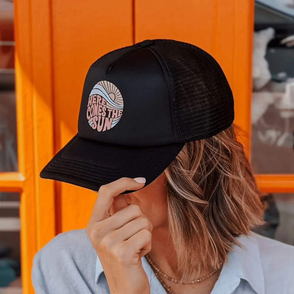 Here Comes The Sun Trucker Hat
