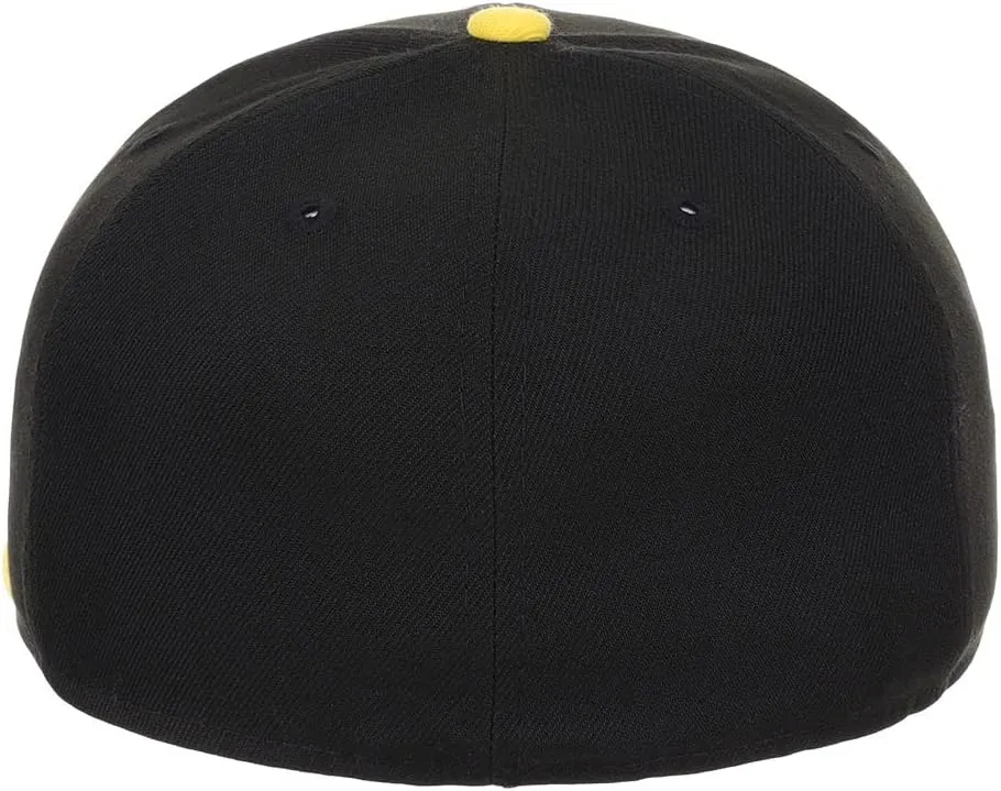 Lids Blank Premium Full Court w/Colored Under Visor Fitted Cap