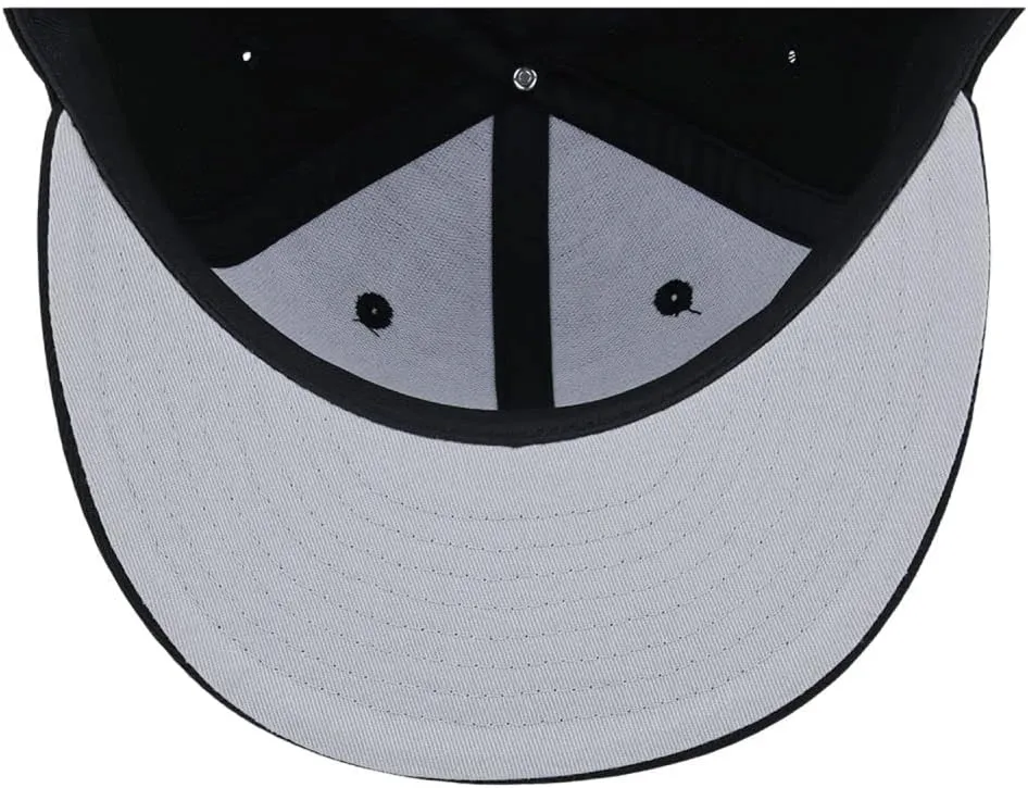 Lids Blank Premium Full Court w/Colored Under Visor Fitted Cap