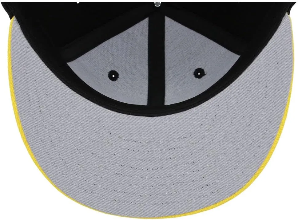 Lids Blank Premium Full Court w/Colored Under Visor Fitted Cap