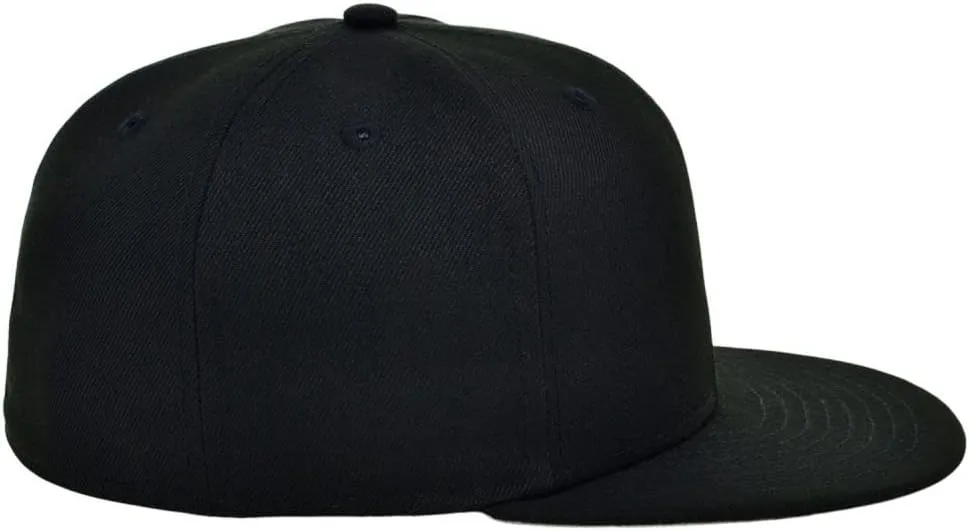 Lids Blank Premium Full Court w/Colored Under Visor Fitted Cap