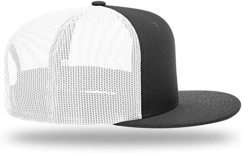 Richardson 511 Wool Blend Flatbill Trucker Caps | Blank Trucker Hats | OSFM