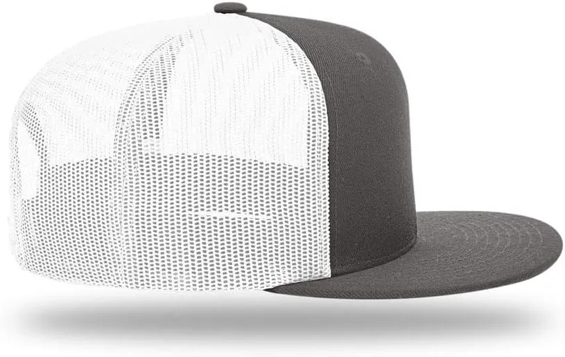 Richardson 511 Wool Blend Flatbill Trucker Caps | Blank Trucker Hats | OSFM
