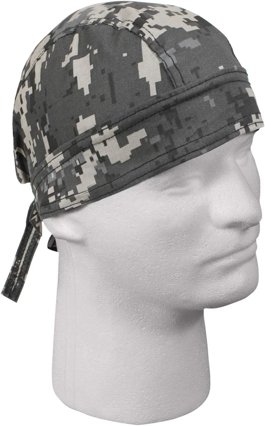 Rothco Digital Camo Headwrap - Men and Women Skull Cap Helmet Liner for Cycling, Motorcycling, and More