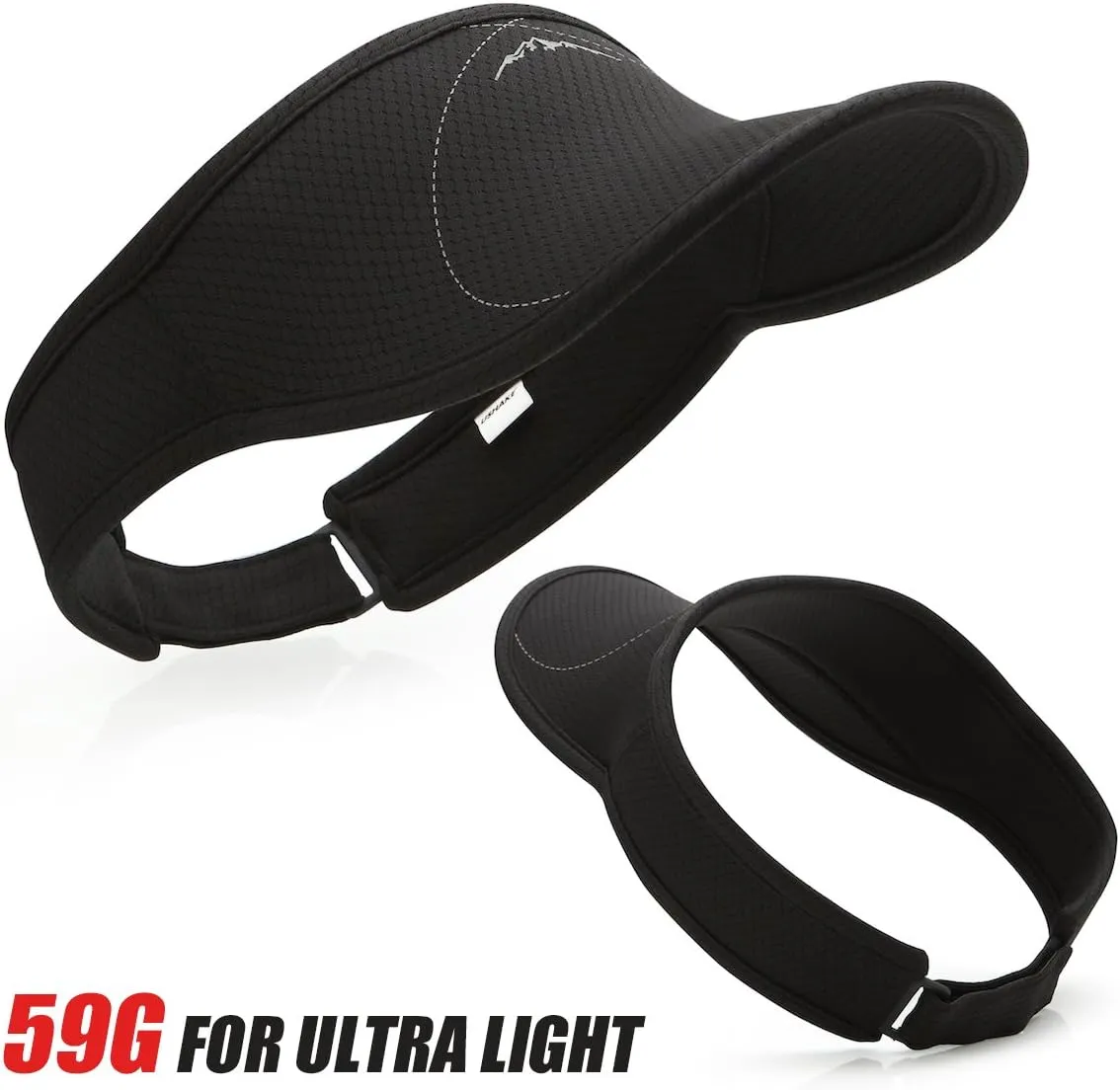USHAKE Sports Sun Visor for Man or Woman in Golf Running Jogging Tennis Hiking