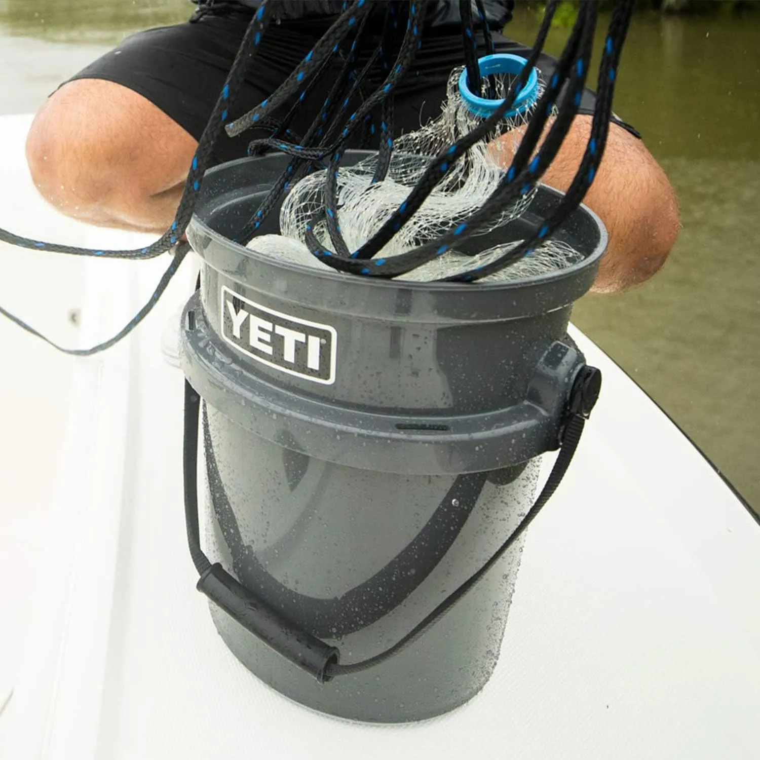 YETI Loadout 5-Gallon Bucket, Impact Resistant Fishing/Utility Bucket